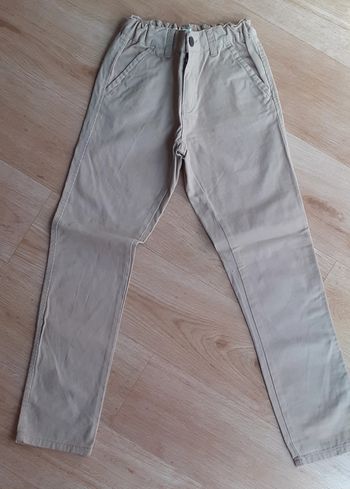 Pantalon tissu in extenso garçon 10 ans
