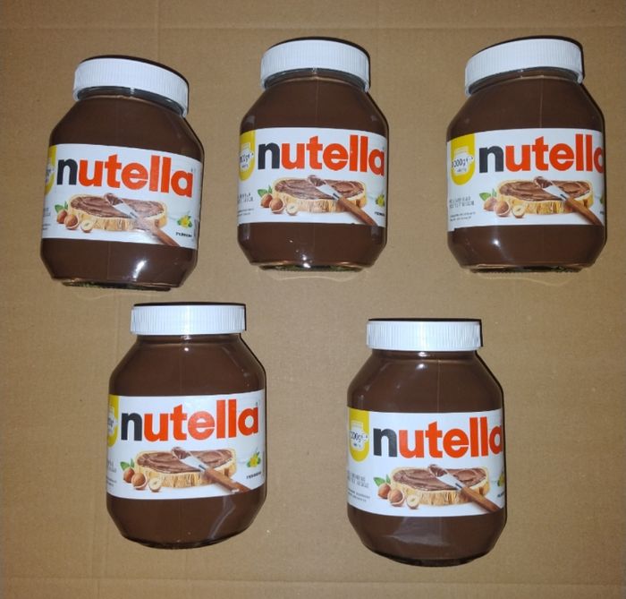 Nutella 5 x 1 kg (date limite de consommation 04/2026)