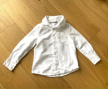 Chemise lin garçon taille 4 ans