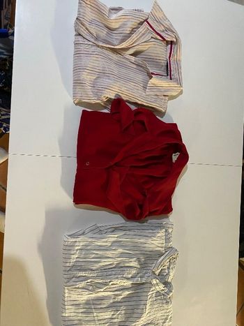 3€ la chemise plusieurs marques taille L ( le lot 9€ )