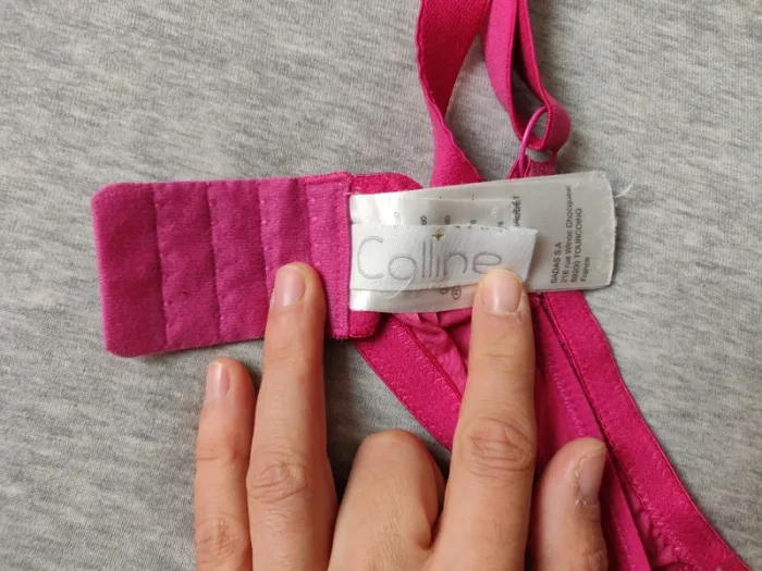 Soutien-gorge allaitement Colline fushia taille 105D - photo numéro 3