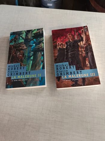 Lot 2 livres la malerune 2 et 3