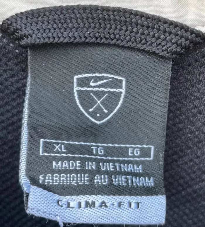 Veste windbreaker Nike Golf Clima-Fit Mens XL – Rare, logo brodé, excellent état - photo numéro 5