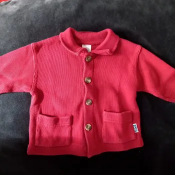 Gilet rouge Petit Bateau 3/6 mois