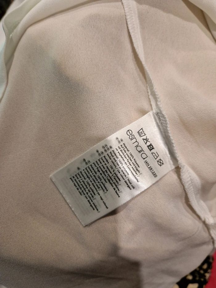 Blouse blanche Esmara_T.M/L - photo numéro 8