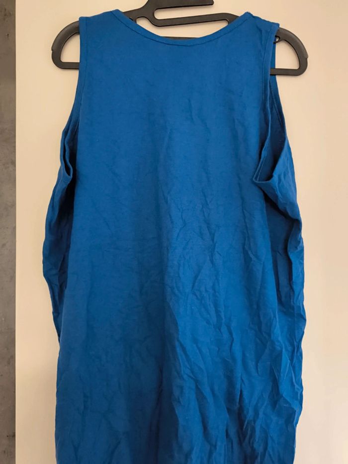 Débardeur marcel bleu taille xxl neuf - photo numéro 3