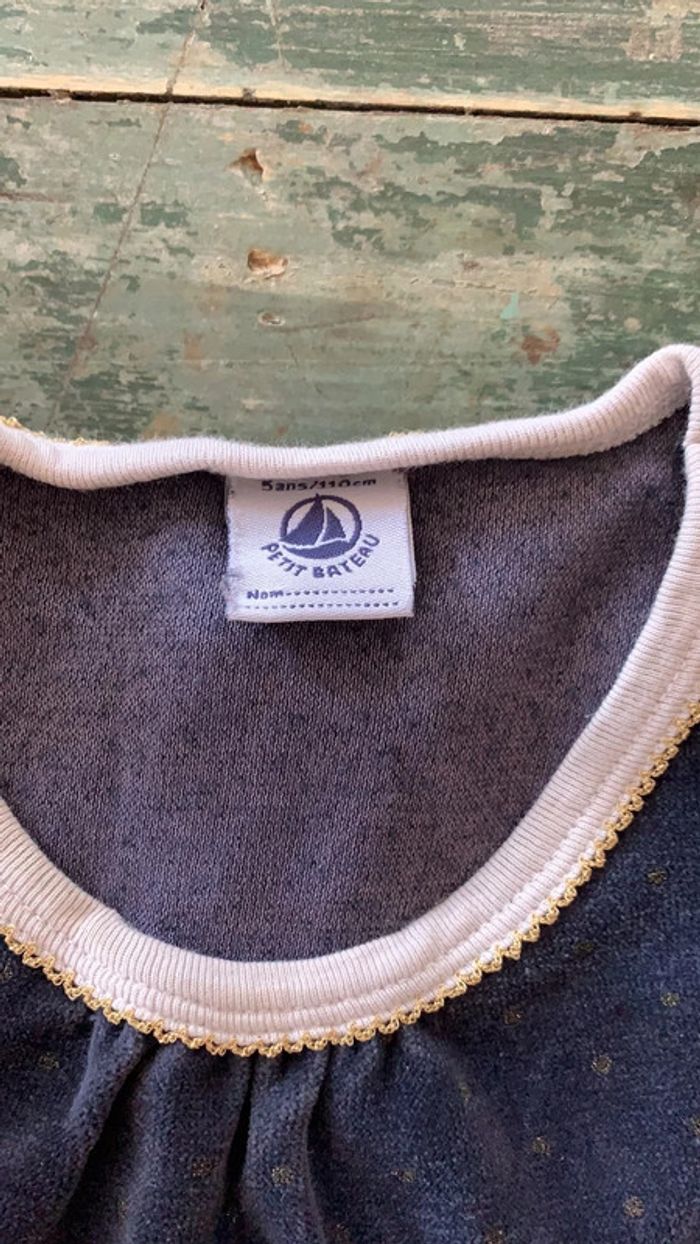 Lot de 2 hauts de pyjamas petit bateau - photo numéro 2