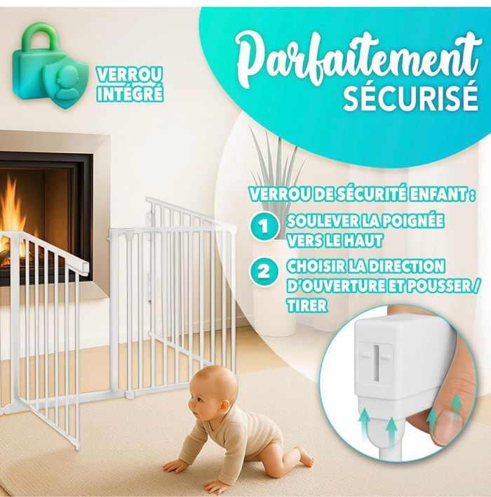Barrière de sécurité enfant KIDUKU® - photo numéro 4