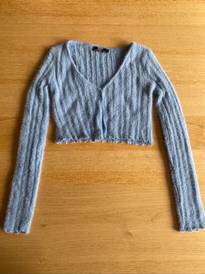 Gilet/boléro bleu XS