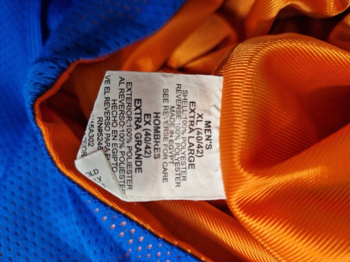 Short Basketball Bleu Orange Réversible Extra Grand - photo numéro 4