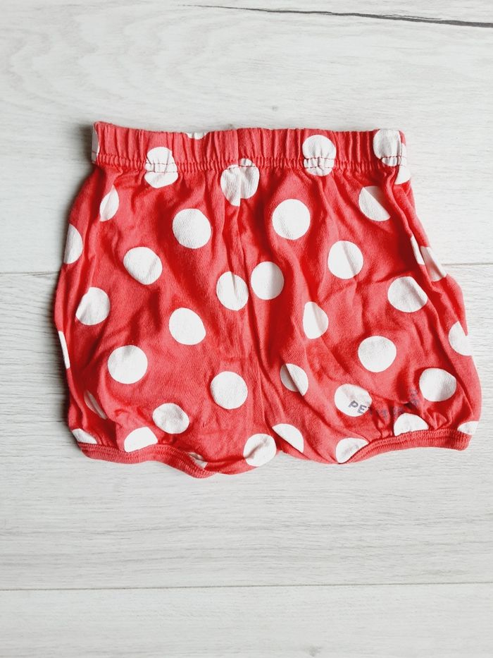 Vêtement bébé fille short Petit Bateau corail 3 mois - photo numéro 3