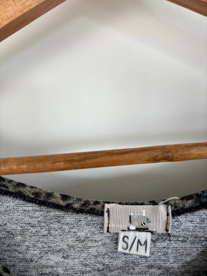 t-shirt épais motif tortoise taille S / M - photo numéro 3