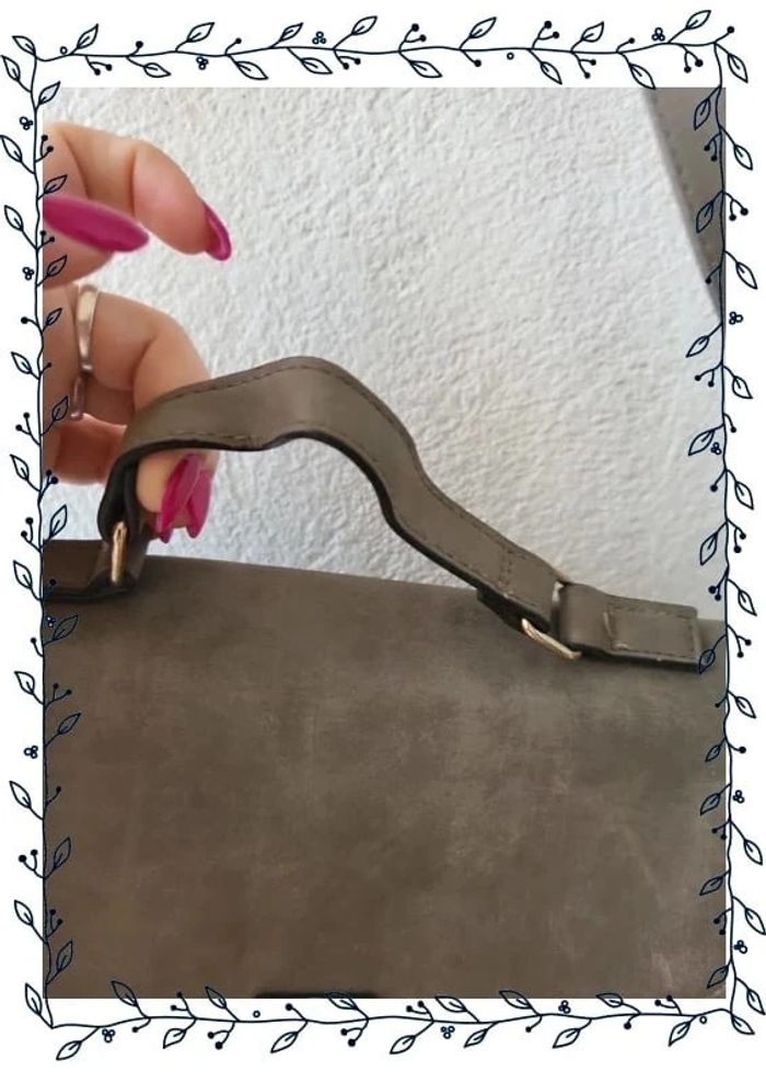 Petit sac gris - photo numéro 4