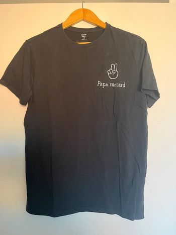 T-shirt Papa Motard taille M