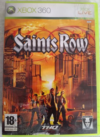 Jeu Saints Row Xbox 360 COMPLET PAL FR