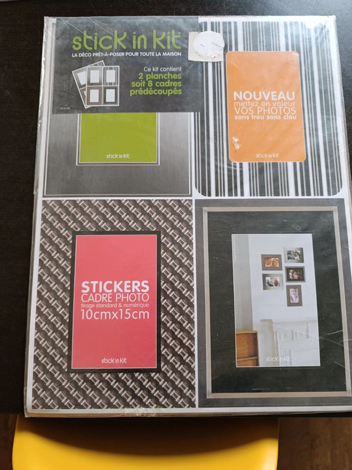 Lot de 6 planches de stickers STICK IN KIT - photo numéro 3