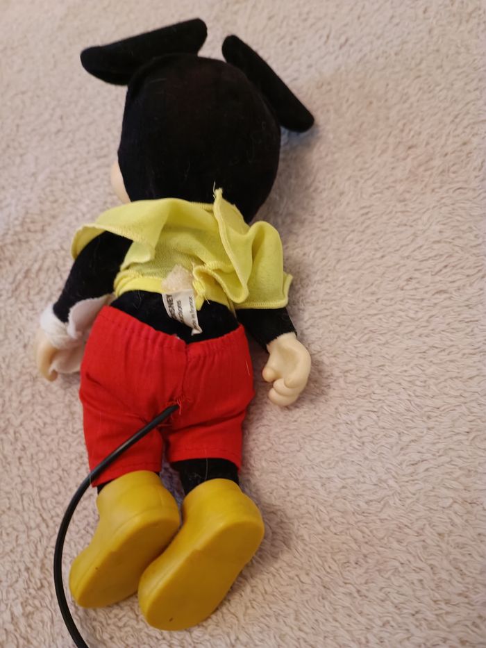 Peluche poupée Mickey Mouse - photo numéro 3