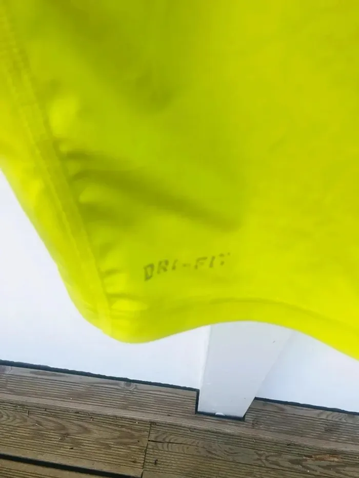 Nike T-shirt Dri-Fit yellow Mens L - photo numéro 7