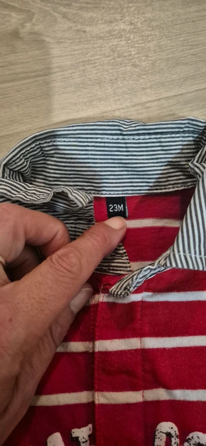 Lot de 2 t-shirts manches longues - 23 mois - photo numéro 7