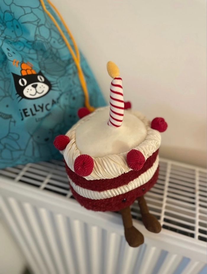 Peluche Jellycat Cheri Cake 🍒 - photo numéro 6