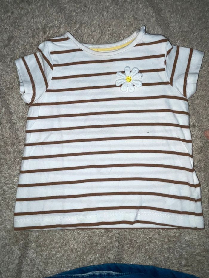 Robe et t-shirt 6 mois - photo numéro 3