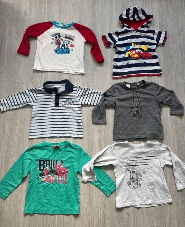 Lot de t-shirt 24 mois