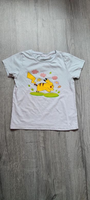 T-shirt Pokemon Pikachu 4/5 ans