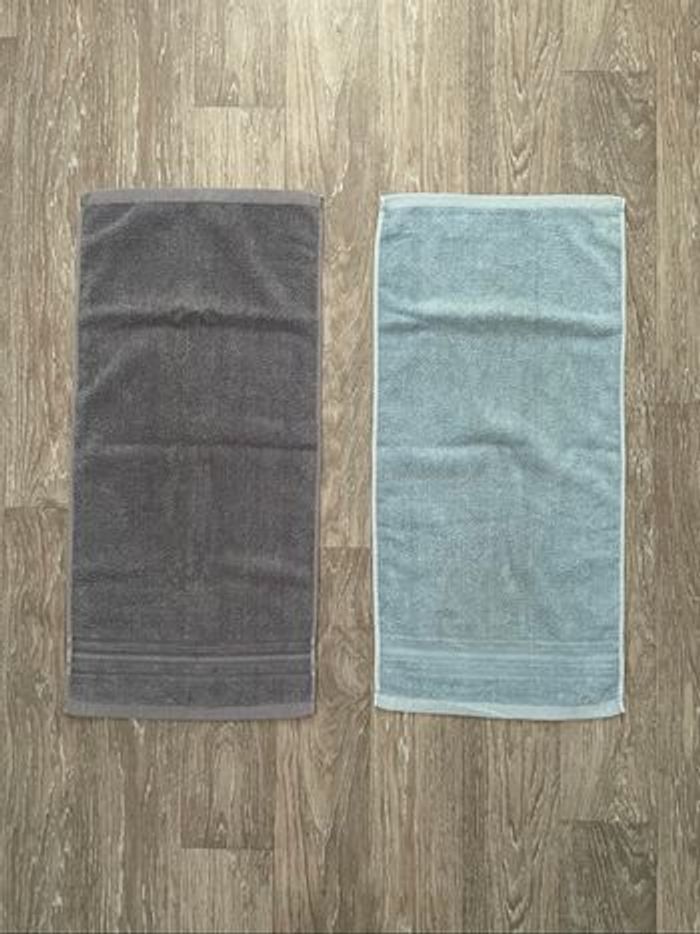 Lot de 2 serviettes de toilette - photo numéro 4