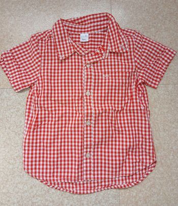 Chemise manches courtes bébé garçon 23mois tex 