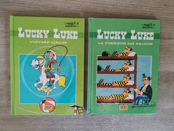 Lot de bd Lucky Luke