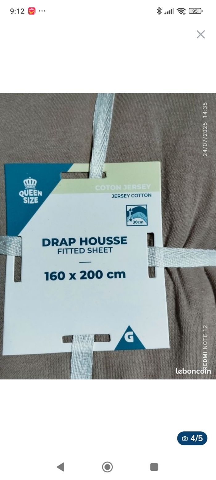 3 drap housses - photo numéro 4