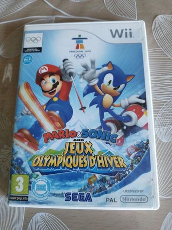 Mario et Sonic aux jeux olympiques d’hiver wii