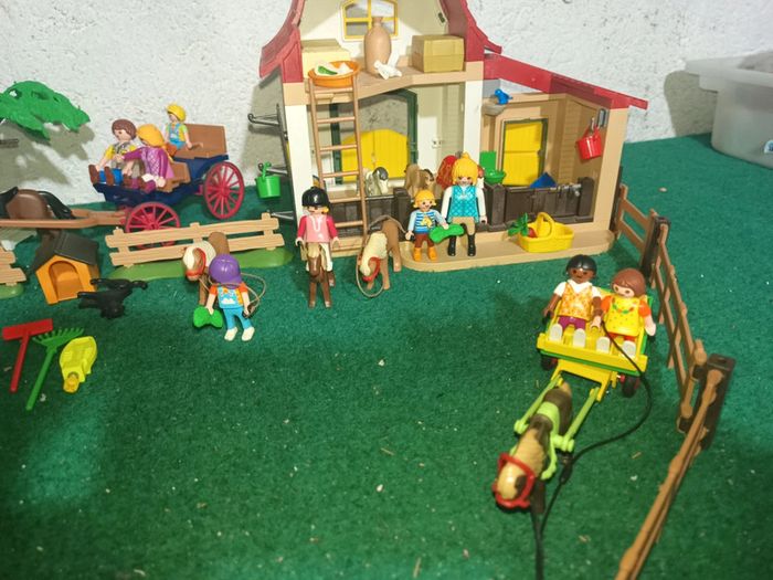 Lot équitation poney club playmobil 6926+5222 - photo numéro 7