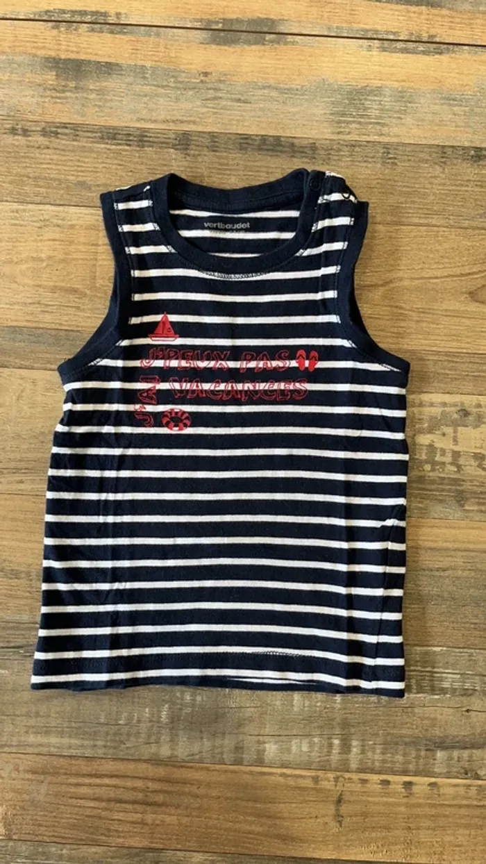 T-shirt sans manches - photo numéro 2