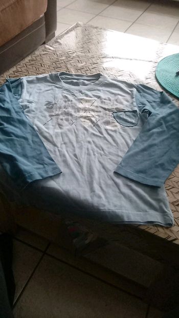 Tee-shirt garçon manches longues