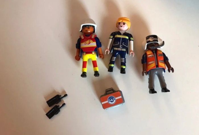 Bateau de Sauvetage des Gardes Côtes - Playmobil 5625 + 5159 - photo numéro 3