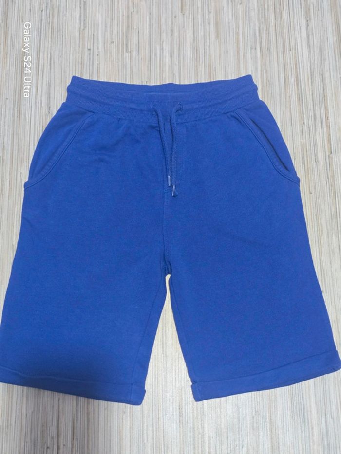 Short bleu électrique - TAO - Taille 10 ans