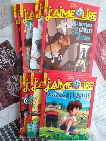 Lot 8 livres j aime lire ou à l unité