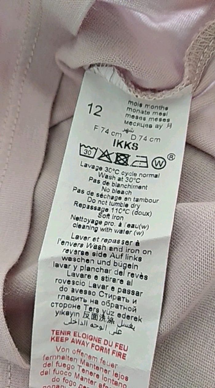 Tee shirt IKKS 12 mois - photo numéro 6