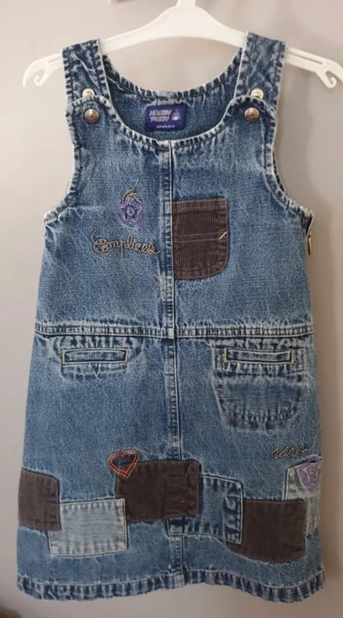 Robe en jean 4 ans