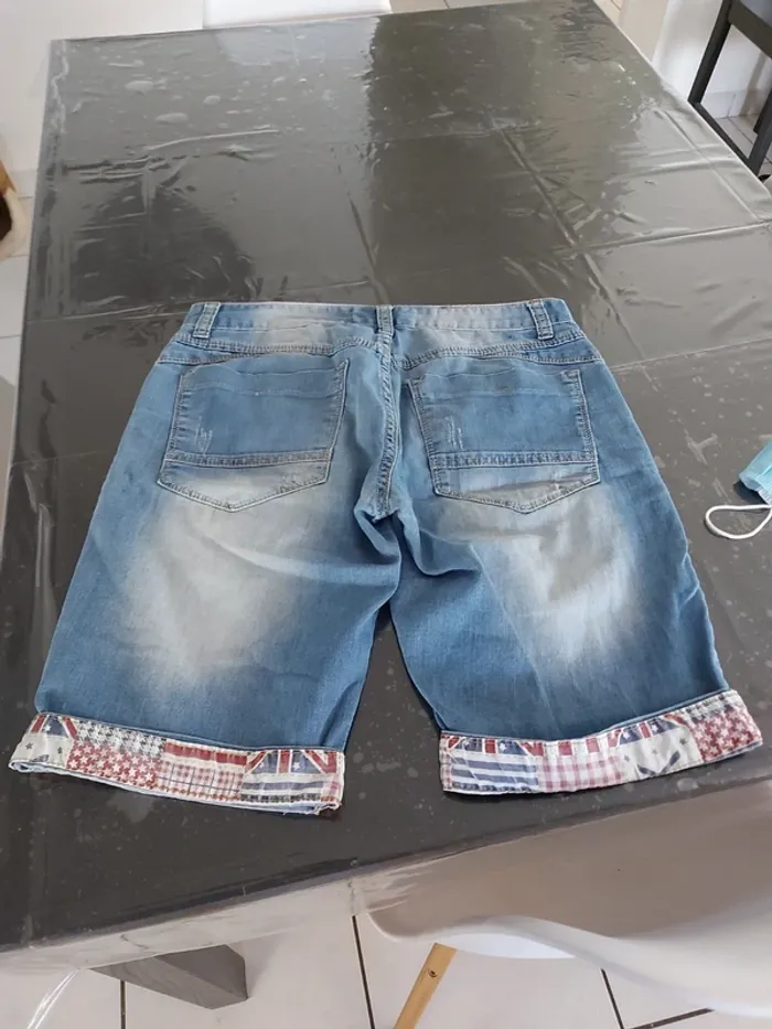 Pantacourt jeans léger - photo numéro 2