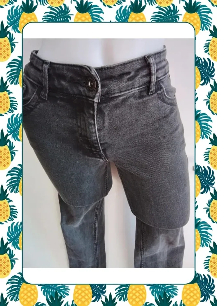 Jean gris noir - photo numéro 5