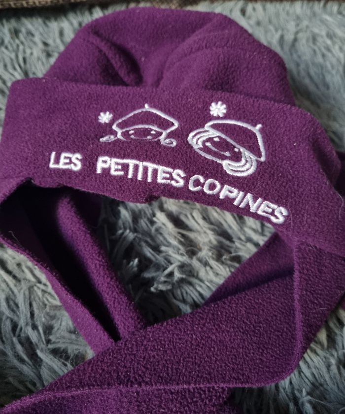 Bonnet avec écharpe 52cm - photo numéro 2