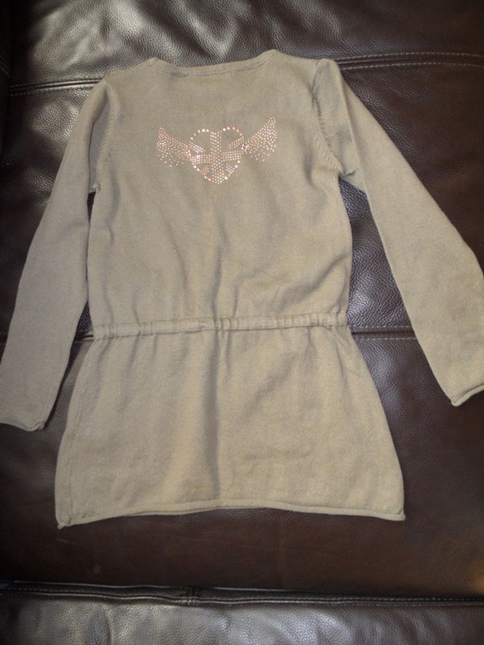 Robe coton kaki Fille, taille 5 ans* NEUVE - photo numéro 2