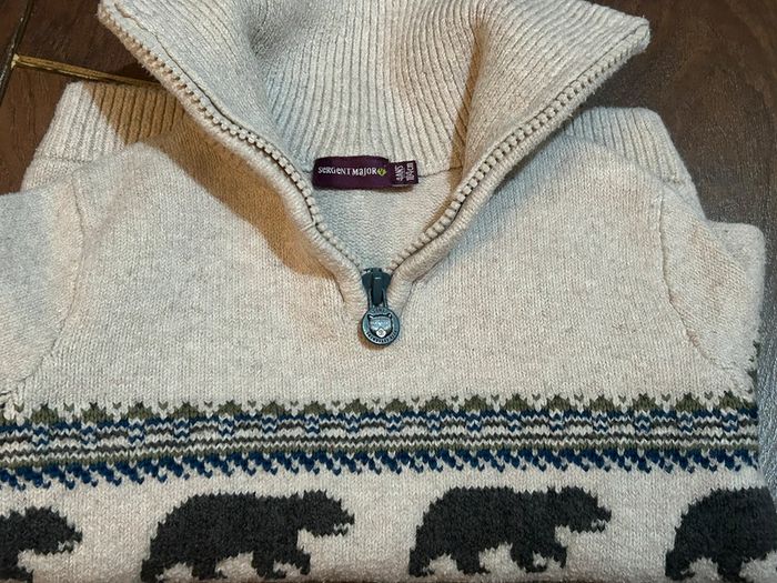 Pull à col zippé Sergent Major 4ans - photo numéro 3