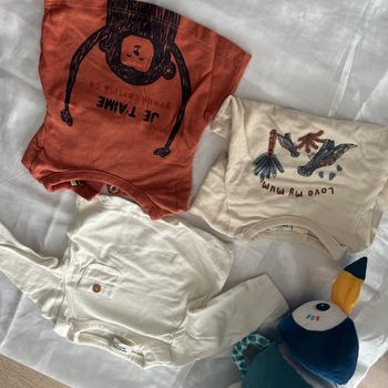 Lot maillot 1 mois TAO