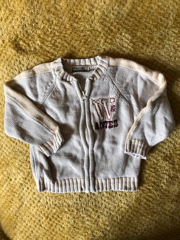 Gilet zippé 12m