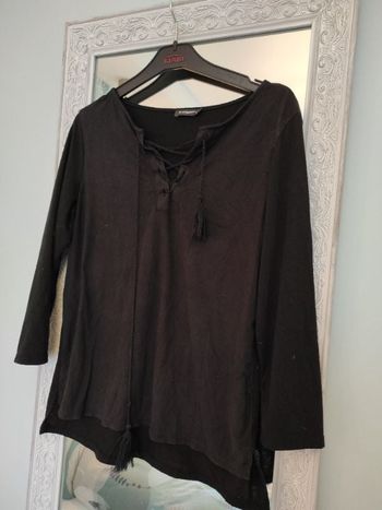 Haut taille L noir