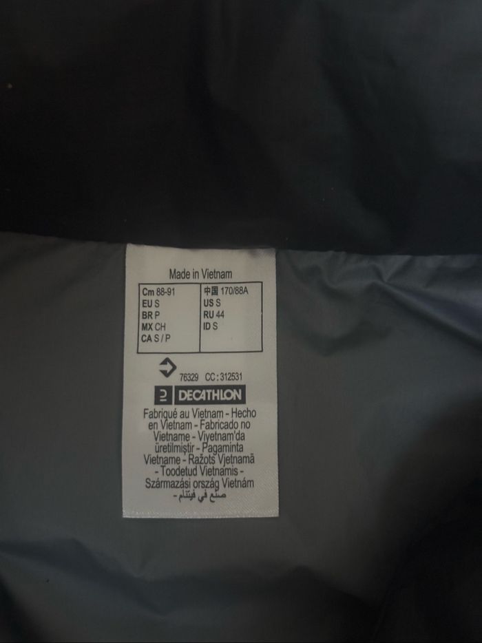 Veste sans manche décathlon taille S noir anthracite - photo numéro 8