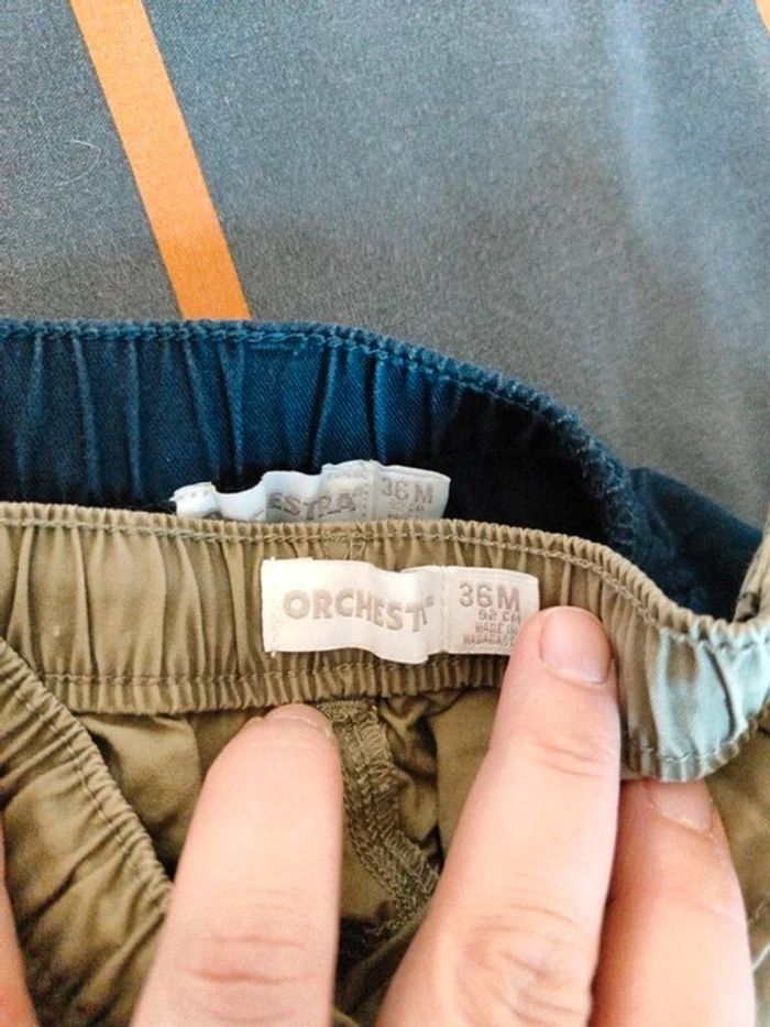 2 pantalons fin 36 mois en parfait état
Orchestra - photo numéro 5